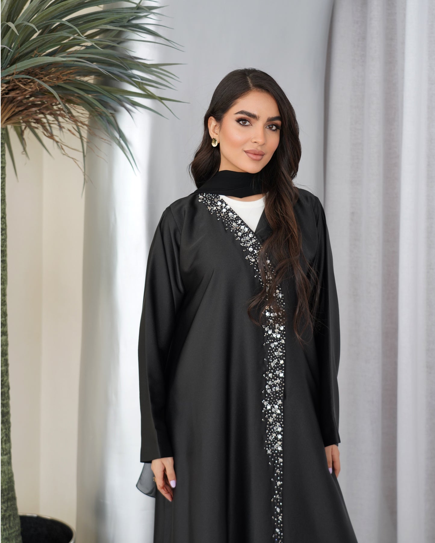 celestial stardust abaya