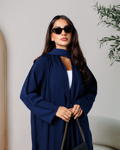 Midnight Muse Open Abaya