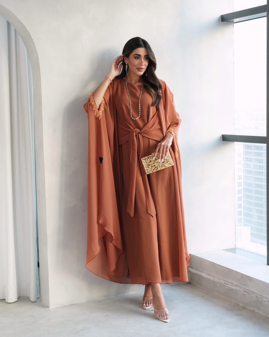 Amber Glow Embellished