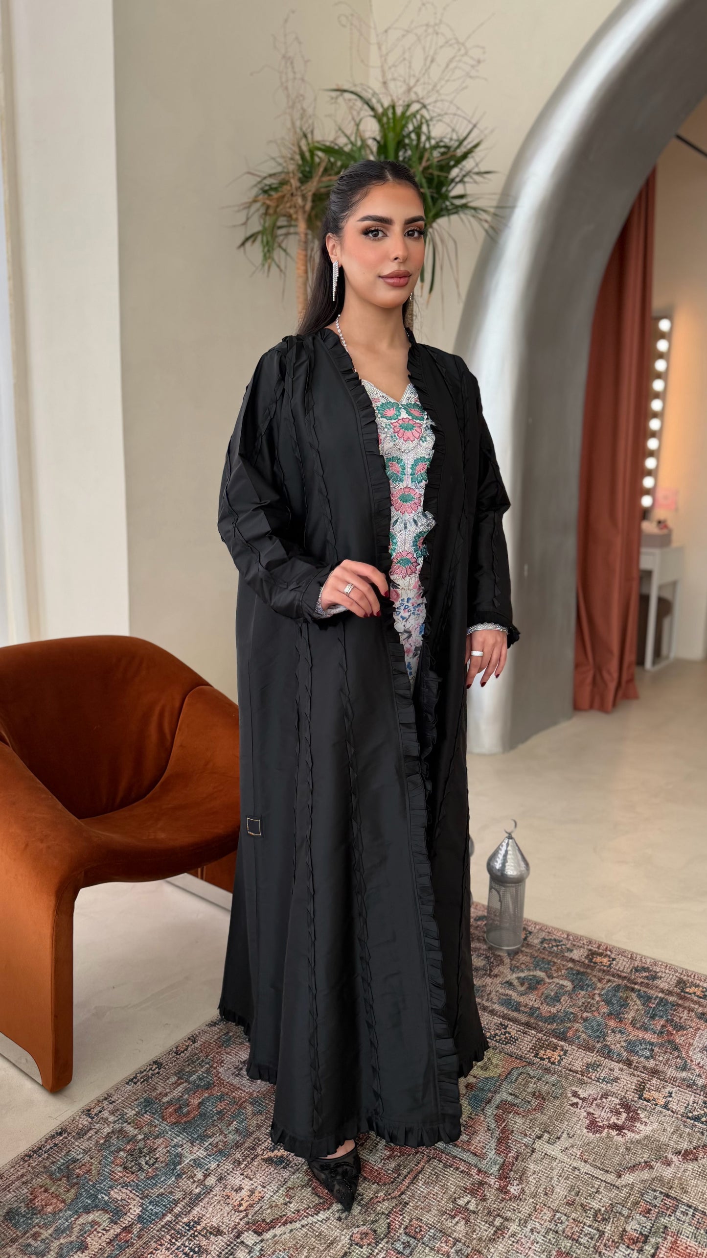 the amethyst lattice abaya