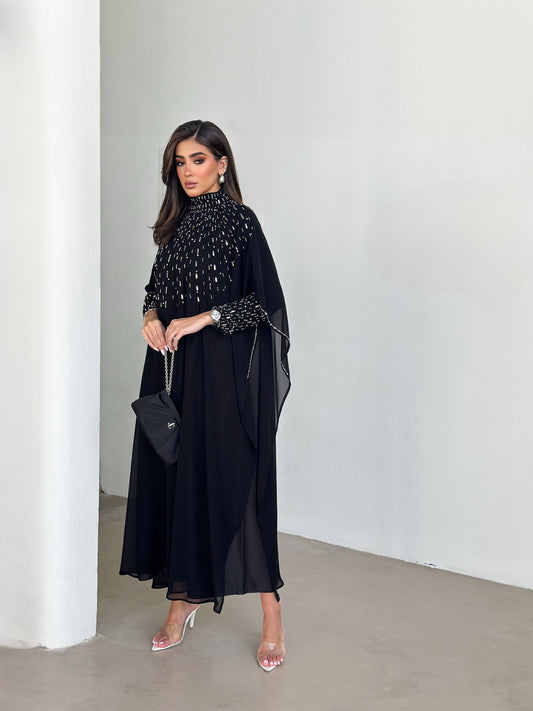 Midnight Sparkle Embellished  Dress