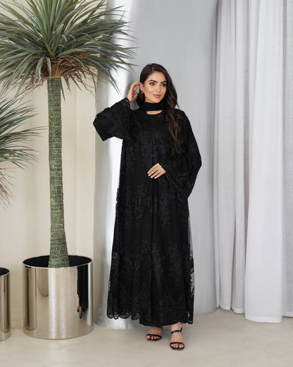 The Signature Black abaya